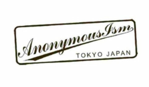 ANONYMOUSISM TOKYO JAPAN Logo (USPTO, 12.11.2017)