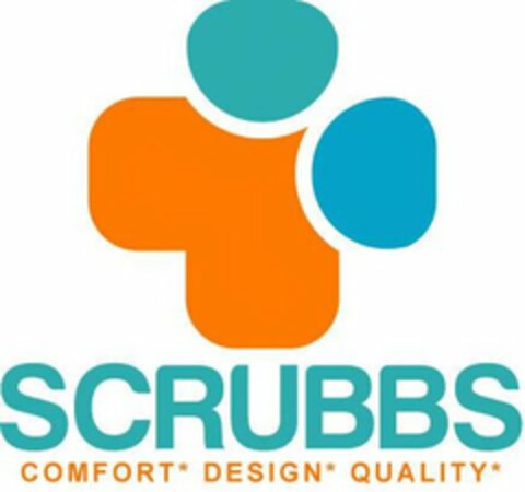 SCRUBBS COMFORT * DESIGN * QUALITY * Logo (USPTO, 01/19/2018)