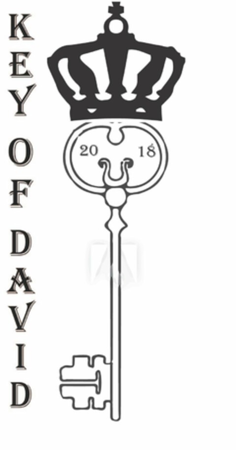 KEY OF DAVID 2018 Logo (USPTO, 02/01/2018)