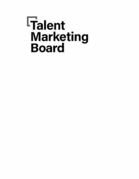 TALENT MARKETING BOARD Logo (USPTO, 25.04.2018)