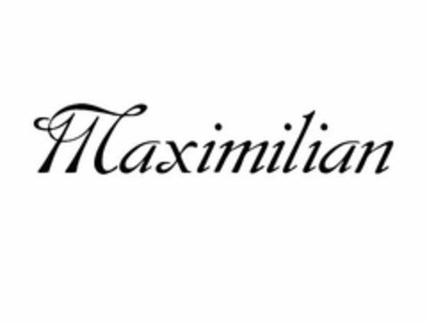 MAXIMILIAN Logo (USPTO, 26.06.2018)