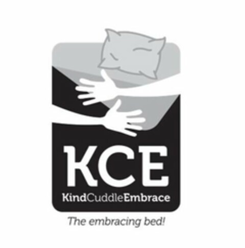 KCE KINDCUDDLEEMBRACE THE EMBRACING BED! Logo (USPTO, 25.01.2019)