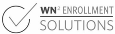 WN2 ENROLLMENT SOLUTIONS Logo (USPTO, 12.02.2019)