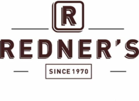 R REDNER'S SINCE 1970 Logo (USPTO, 02/24/2019)