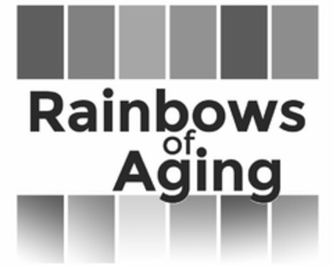 RAINBOWS OF AGING Logo (USPTO, 08.08.2019)