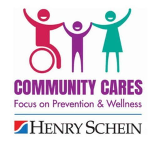 COMMUNITY CARES FOCUS ON PREVENTION & WELLNESS S HENRY SCHEIN Logo (USPTO, 14.10.2019)