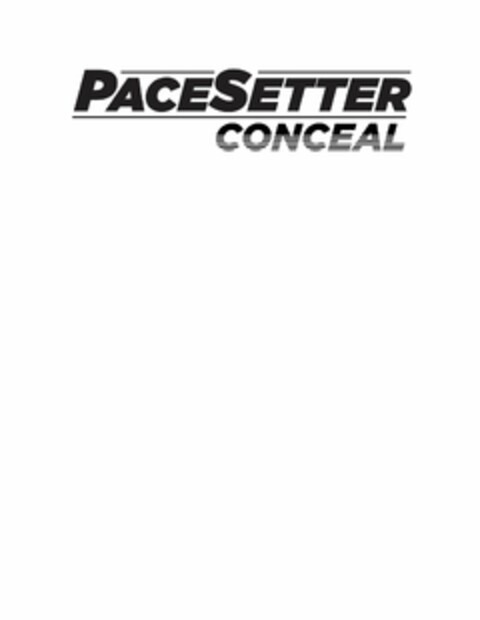 PACESETTER CONCEAL Logo (USPTO, 01.11.2019)