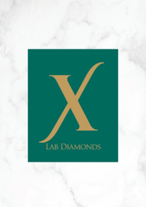 X LAB DIAMONDS Logo (USPTO, 11/14/2019)