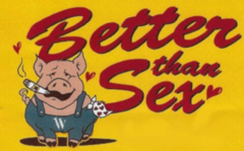 BETTER THAN SEX W Logo (USPTO, 26.11.2019)