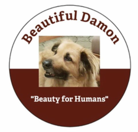 BEAUTIFUL DAMON "BEAUTY FOR HUMANS" Logo (USPTO, 03.01.2020)