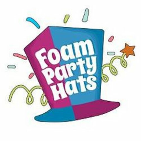 FOAM PARTY HATS Logo (USPTO, 16.02.2020)