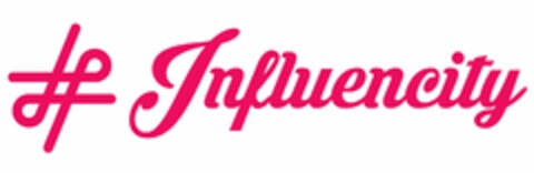 INFLUENCITY Logo (USPTO, 04/14/2020)