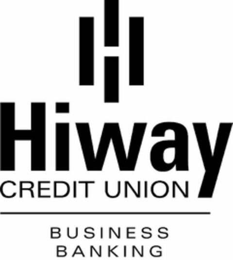 HIWAY CREDIT UNION BUSINESS BANKING Logo (USPTO, 04.09.2020)