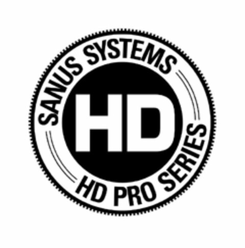 HD SANUS SYSTEMS HD PRO SERIES Logo (USPTO, 01/05/2009)