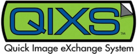 QIXS QUICK IMAGE EXCHANGE SYSTEM Logo (USPTO, 03/12/2009)