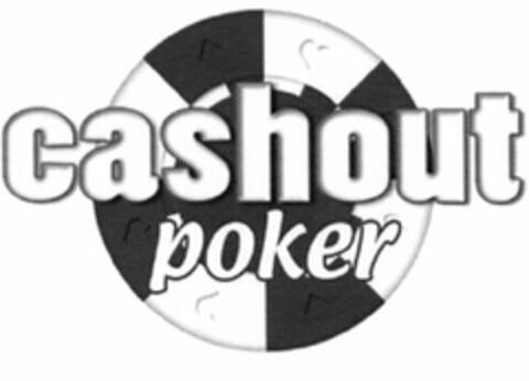 CASHOUT POKER Logo (USPTO, 16.07.2009)