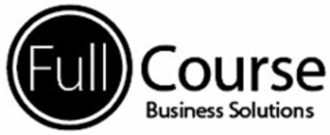 FULL COURSE BUSINESS SOLUTIONS Logo (USPTO, 21.01.2010)