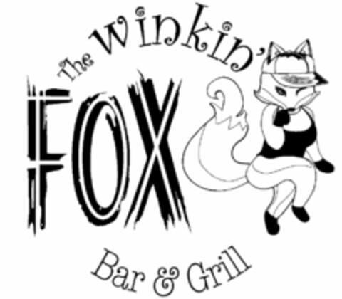 THE WINKIN' FOX BAR & GRILL Logo (USPTO, 30.12.2010)