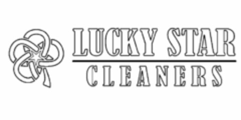 LUCKY STAR CLEANERS Logo (USPTO, 19.01.2011)