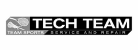 TEAM SPORTS TECH TEAM SERVICE AND REPAIR Logo (USPTO, 26.08.2011)