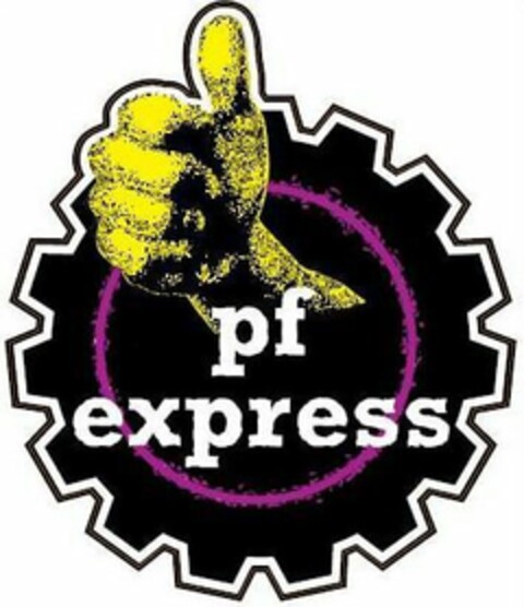 PF EXPRESS Logo (USPTO, 10.11.2011)