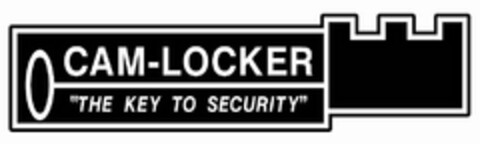 CAM-LOCKER "THE KEY TO SECURITY" Logo (USPTO, 08.05.2012)