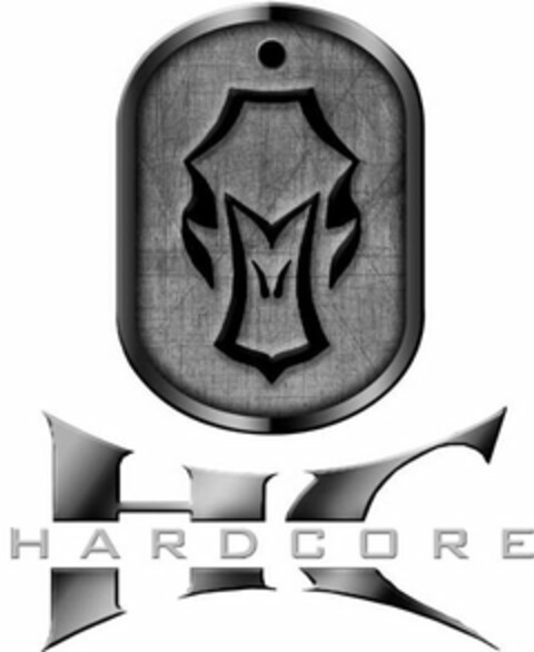 HC HARD CORE Logo (USPTO, 06/18/2012)