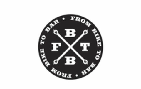 FBTB FROM BIKE TO BAR · FROM BIKE TO BAR · Logo (USPTO, 06/20/2012)