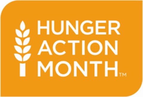 HUNGER ACTION MONTH Logo (USPTO, 15.08.2012)