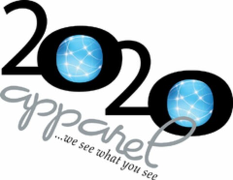 2020 APPAREL ...WE SEE WHAT YOU SEE Logo (USPTO, 10/04/2012)