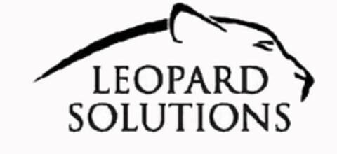 LEOPARD SOLUTIONS Logo (USPTO, 24.04.2013)