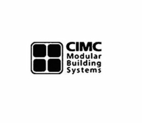 CIMC MODULAR BUILDING SYSTEMS Logo (USPTO, 05/24/2013)