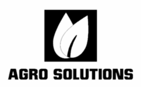 AGRO SOLUTIONS Logo (USPTO, 08/15/2013)