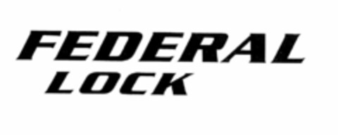 FEDERAL LOCK Logo (USPTO, 25.02.2014)