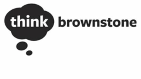 THINK BROWNSTONE Logo (USPTO, 02/26/2014)