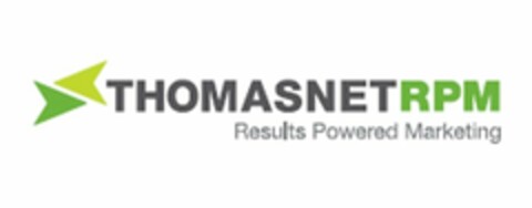 THOMASNETRPM RESULTS POWERED MARKETING Logo (USPTO, 20.03.2014)
