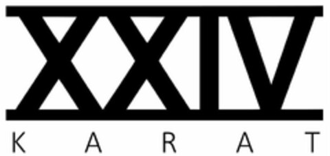 XXIV KARAT Logo (USPTO, 07/14/2014)