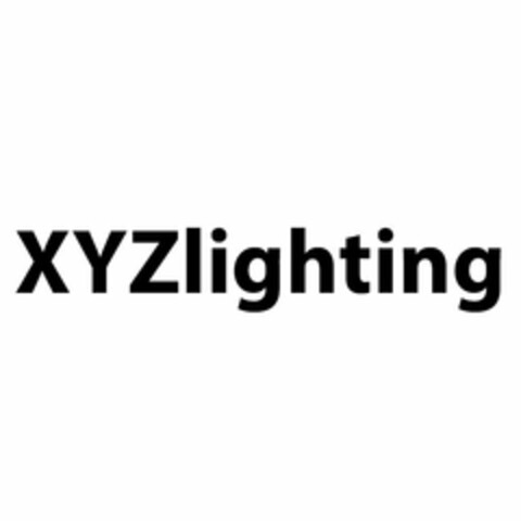 XYZLIGHTING Logo (USPTO, 13.08.2014)