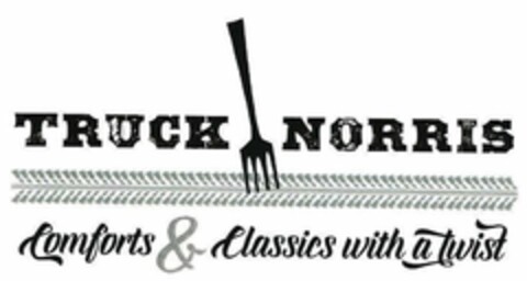 TRUCK NORRIS COMFORTS & CLASSICS WITH A TWIST Logo (USPTO, 30.03.2015)