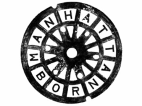 MANHATTAN BORN Logo (USPTO, 02.08.2015)