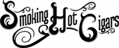 SMOKING HOT CIGARS Logo (USPTO, 04.12.2015)