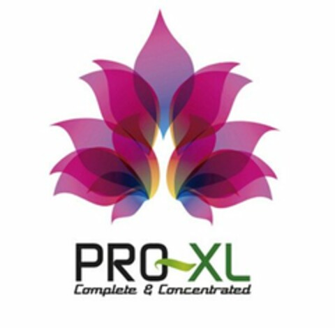 PRO-XL COMPLETE & CONCENTRATED Logo (USPTO, 05.07.2016)
