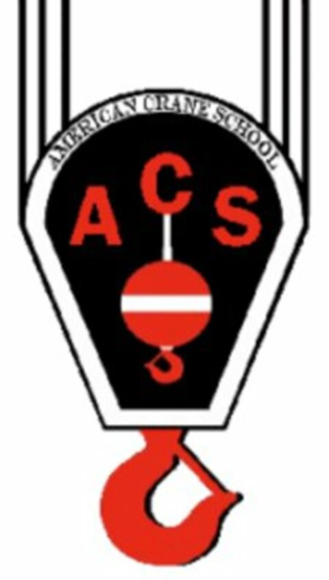 AMERICAN CRANE SCHOOL ACS Logo (USPTO, 08/15/2016)