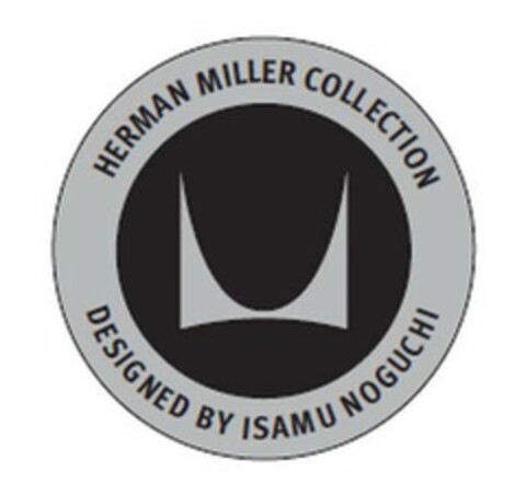 M HERMAN MILLER COLLECTION DESIGNED BY ISAMU NOGUCHI Logo (USPTO, 03/16/2017)