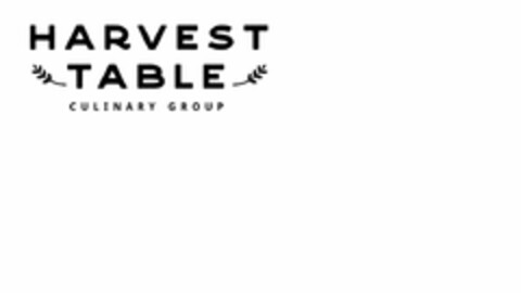 HARVEST TABLE CULINARY GROUP Logo (USPTO, 10.11.2017)