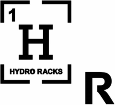 1 H HYDRO RACKS R Logo (USPTO, 22.11.2017)