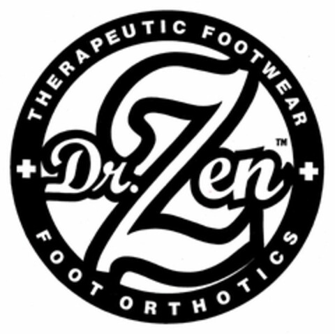 DR. ZEN THERAPEUTIC FOOTWEAR FOOT ORTHOTICS Logo (USPTO, 06.02.2018)