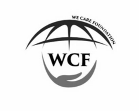 WCF WE CARE FOUNDATION Logo (USPTO, 04/15/2018)