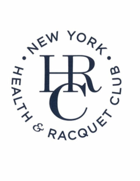 NEW YORK HEALTH & RACQUET HRC Logo (USPTO, 19.04.2018)