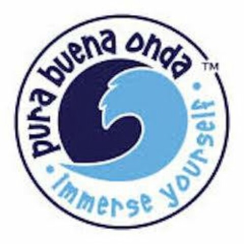 · PURA BUENA ONDA · IMMERSE YOURSELF Logo (USPTO, 10.05.2018)